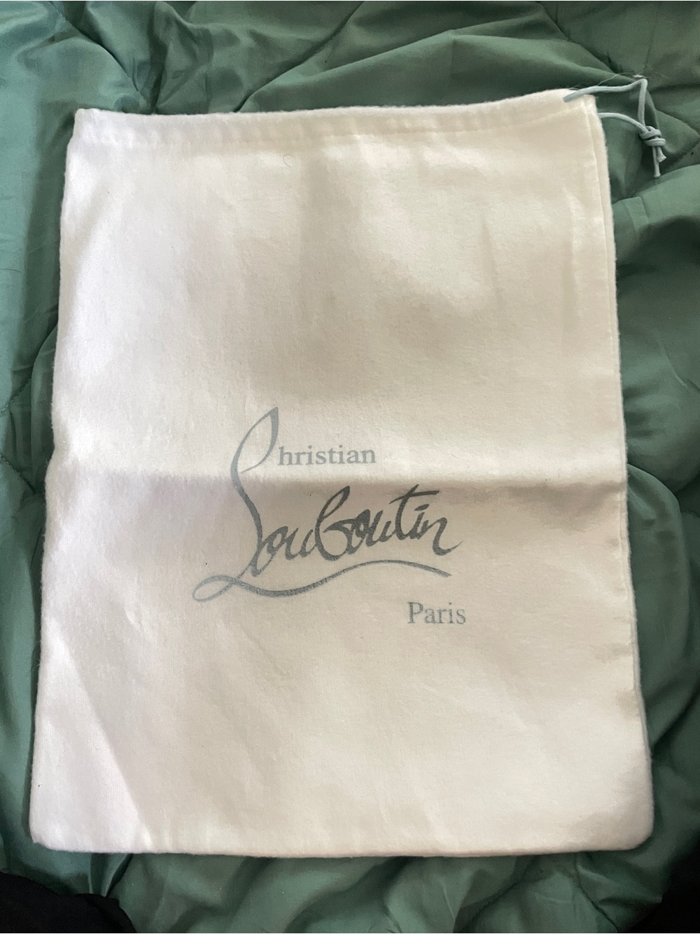 Christian louboutin dust bag